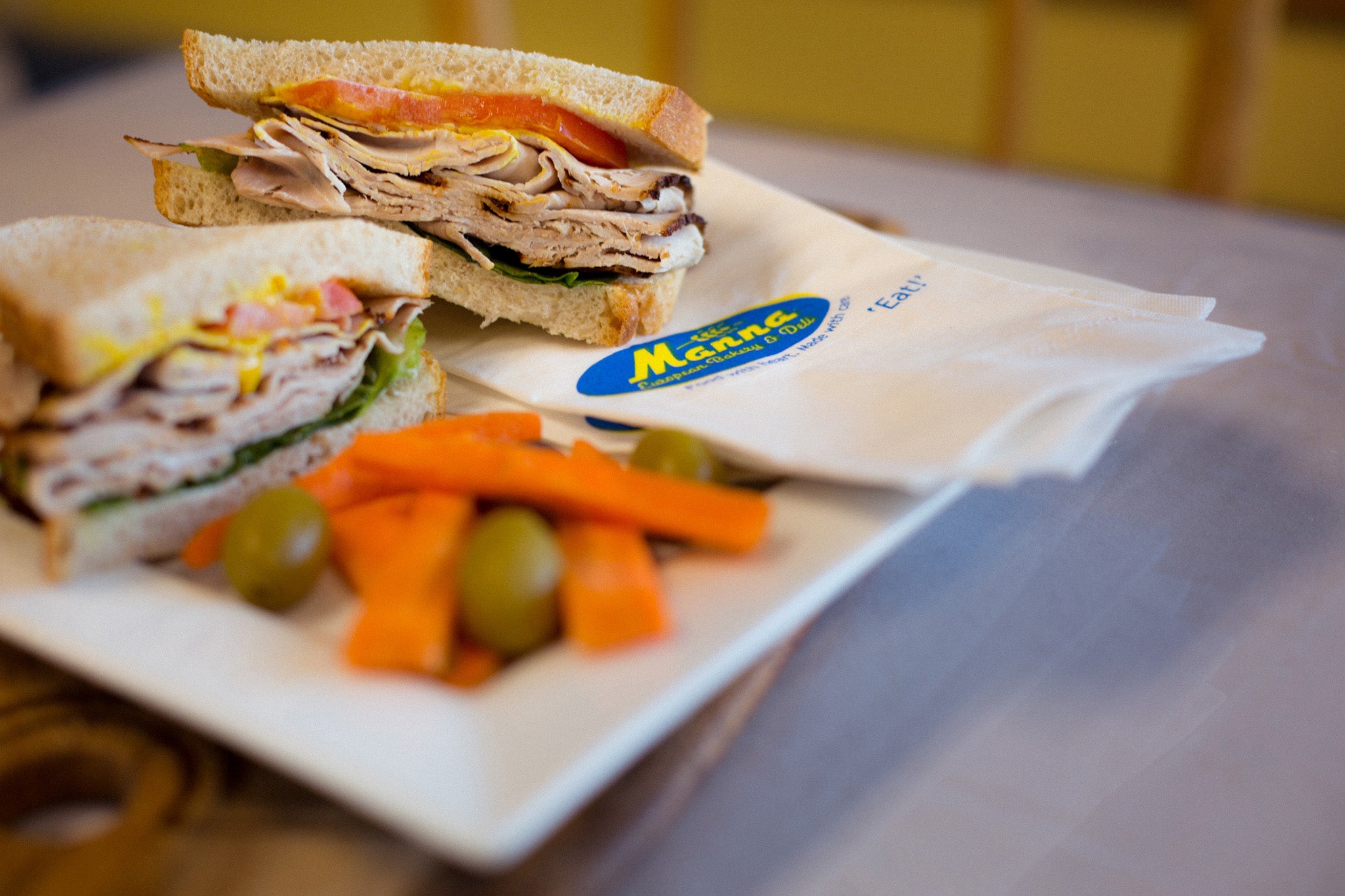 Deli Turkey Sandwich – Manna European Bakery & Deli