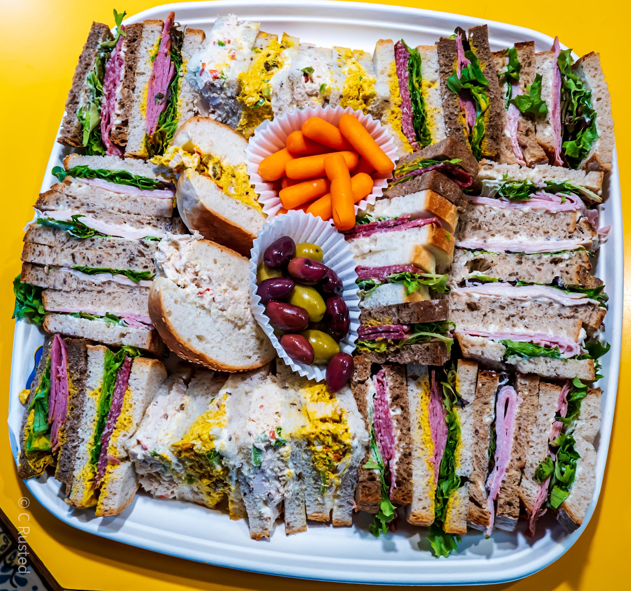 Deluxe Sandwich Tray – Manna European Bakery & Deli