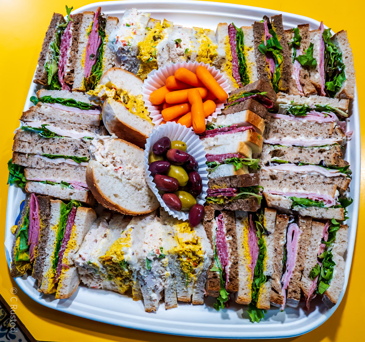 Deluxe Sandwich Tray Manna European Bakery & Deli