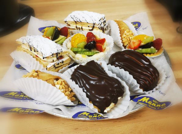 Assorted Cakes and Pastries Tray – Manna European Bakery & Deli