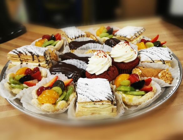Assorted Cakes and Pastries Tray