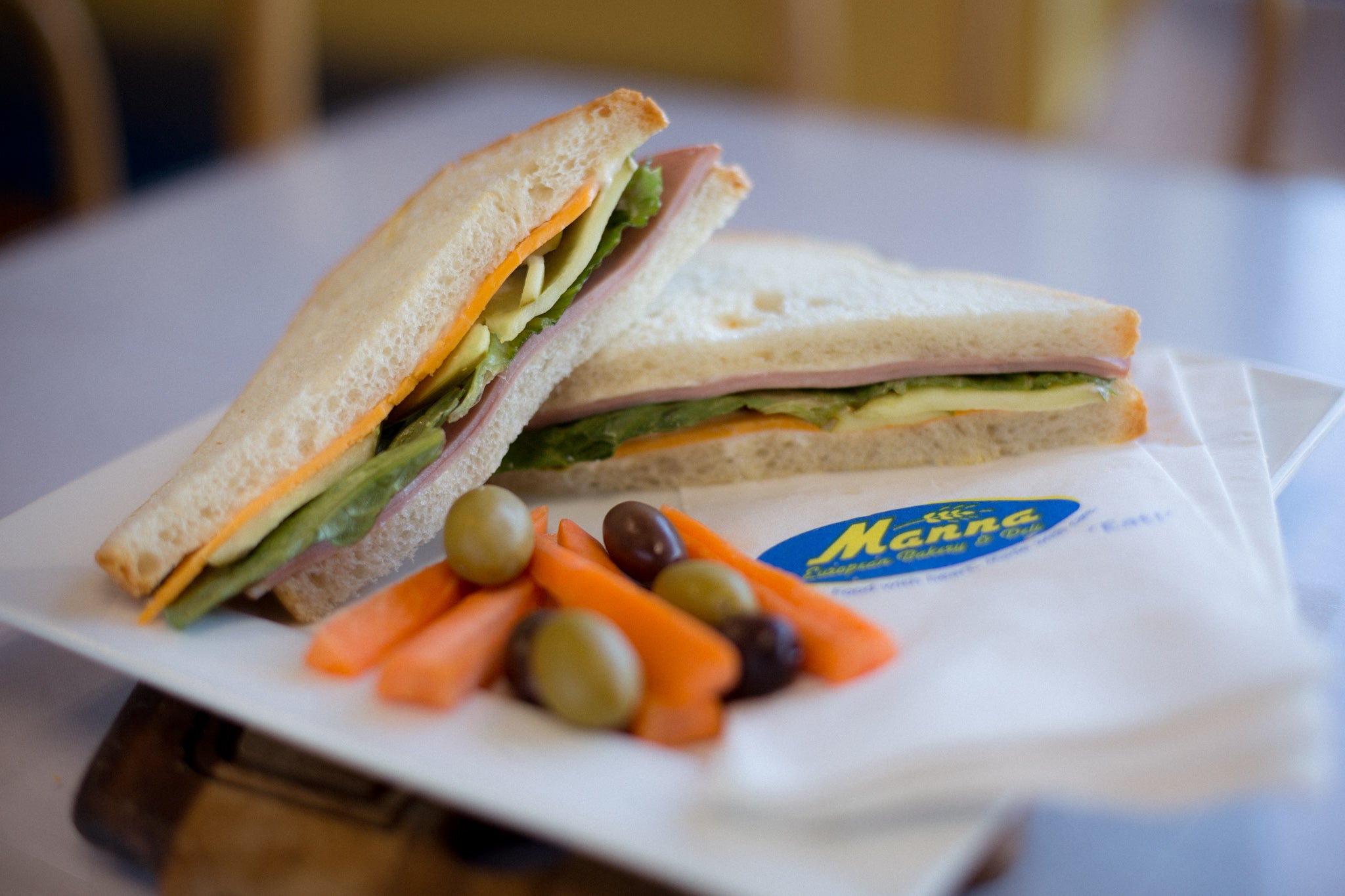 Blackforest Ham Sandwich – Manna European Bakery & Deli