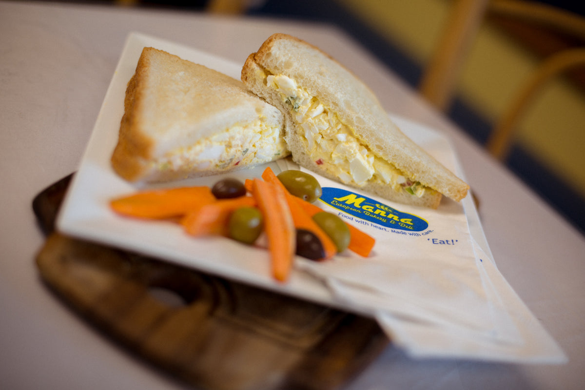 Egg Salad Sandwich – Manna European Bakery & Deli