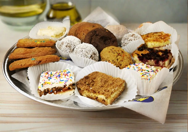 Assorted Cookies and Squares Tray – Manna European Bakery & Deli
